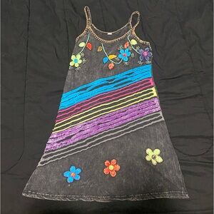 Boho mini dress
